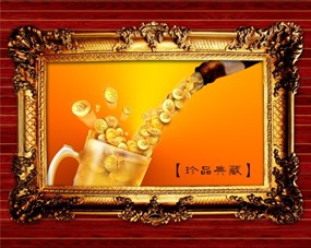 珍品典藏psd源文件下载